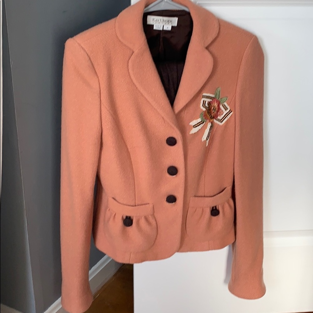 Size 4 Kay Unger Vintage skirt/suit